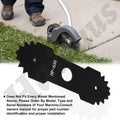 9 inch 638006008 Edger Blade Compatible with Homelite Ryobi Edger, Edger Blade Replacement 638006008 638006007 RY13050 RY13050A RY15518 RY40030