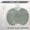 Vlike Shower Foot Scrubber Massager Mat Cleaner Improve Circulation Reduce Feet Pain Exfoliation, Feet Acupressure Mat with Non Slip Suction Cups,