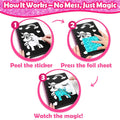 FUNNYB&G Foil Art Craft Kit for Girls 4-10 Years Old: Mess-Free & No-Glue, Create 16 Sparkly Princess Unicorn Pictures – Perfect Travel Toy &