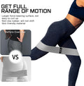 12 Pcs Fabric Resistance Bands for Working Out Non-Slip Booty Exercise Loop Bands for Women Men Glutes Hip Thigh Butt Yoga Pilates Fitness Gym,