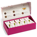 Tea Forte Mariposa Premium Tea Petite Presentation Box Tea Gift Sampler, 10 Count, 1 of Each Variety Individually Wrapped Handcrafted Pyramid