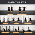 VEICK Resistance Bands, Exercise Bands, Workout Bands Set for Working Out with Handles for Men Women, Elastic Exercising Bands for Fitness Weights