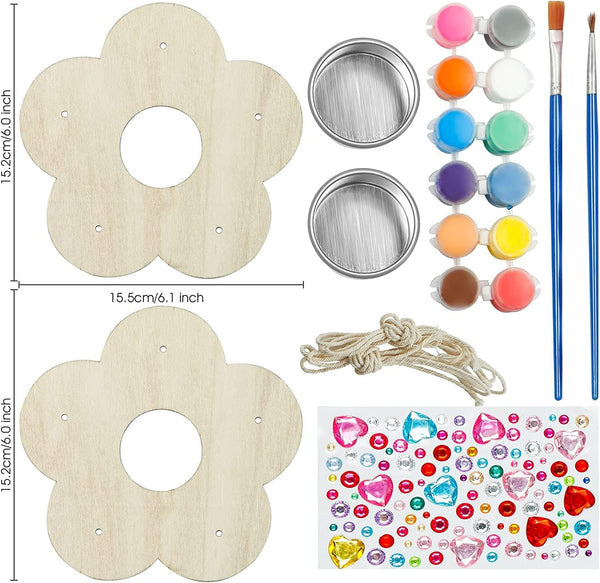 DIY Wooden Bird Feeders Craft Kits, Arts & Craft Outdoor Toys for Kids 4-12 DIY Bird Feeders