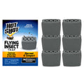 Hot Shot Flying Insect Trap, Discreet, Trap Attracts, Captures and Kills House Flies and Fruit Flies, 24/7 Continuous Attraction, No Plug-In or