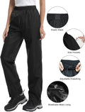 Icreek Women'S Rain Pants Waterproof Hiking Pants Windproof Lightweight over Pants Work Rain Outdoor for Golf, Fishing