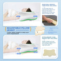 Pain Relief Cervical Pillow for Neck Support,Adjustable Ergonomic Pillow Cozy Sleeping,Odorless Orthopedic Memory Foam Pillows,Contour Bed Pillow