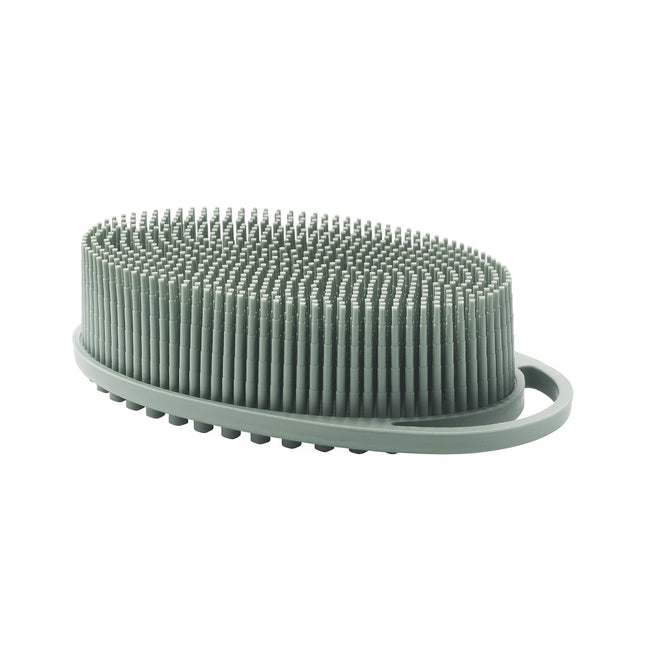 Ecotools Silicone Body Scrubber, for Gentle Cleansing & Exfoliating, 2-In-1 Sili