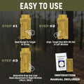 Mrad Slide Rule Calculator to Use with Dope Book, Dope Card Chart - Ballistic Calculator for Scope and Rifle Long Range Shooting, Hunting and