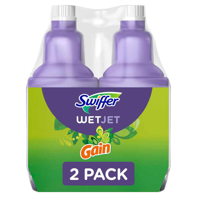 Swiffer Wetjet Multi-Purpose and Hardwood Liquid Floor Cleaner Solution Refill, 