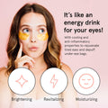 Grace & Stella Award-Winning Mothers Day Gifts for Mom, Birthday Gifts for Women - Travel Essentials with Gold Eye Masks, Hyaluronic Acid Serum &