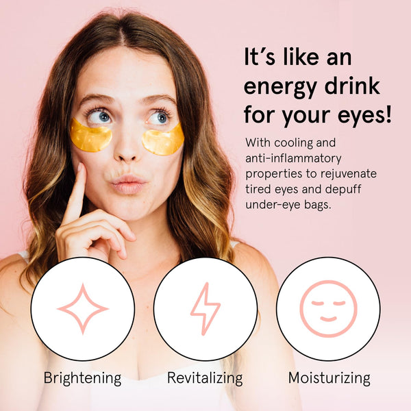 Grace & Stella Award-Winning Mothers Day Gifts for Mom, Birthday Gifts for Women - Travel Essentials with Gold Eye Masks, Hyaluronic Acid Serum &