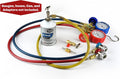 Lu-Hawk R134A Adapter Kit, Self-Seal & Puncture Can Taps, Core Tool Lu-Hawk R134A Self-Sealing, and Single Puncture Can Taps, with Valve Core