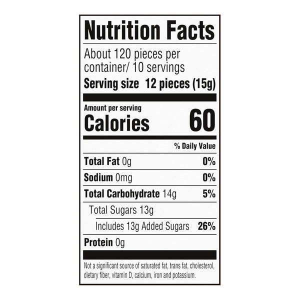 Wonka Runts Hard, Chewy & Fruity Candy, 5 Ounce Theater Candy Boxes (Pack of 12) Runts Pack of 12