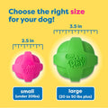Hartz DuraPlay Bacon Scented Dog Toys, Small (Assorted Color) Small Ball 1 Count