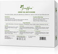 Hemp Oil Bath Bombs Gift Set Natural Refreshing Bubble Bath Kit with 6 Relaxing Scents Made from Pure Essential Oil for Bubble and Spa Bath,