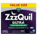 ZzzQuil, Ultra, Sleep Aid, Doxylamine Succinate 25mg, Sleep Aids for Adults, Nighttime Sleep Aid, 48 Count
