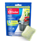 O-Cedar PACS Hard Floor Cleaner, Crisp Citrus Scent 10 Count (1-Pack) | Made with Naturally-Derived Ingredients | Safe to Use on All Hard Floors |