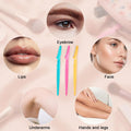 HFATMOS Eyebrow Razor, Face Razors for Women Men Multipurpose Exfoliating Face Shaver Facial Hair Removal Tools Eyebrow Trimmer with Protective
