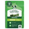 Greenies Teenie Original Natural Dental Dog Treats, Chicken, 43 Count | Clinically-proven, veterinarian-recommended, 47% less tartar & 40% less