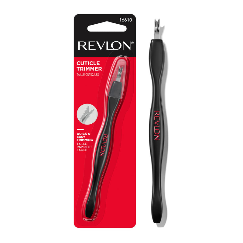 Revlon Cuticle Trimmer With Cap, High Precision V-Tip and Comfortable Grip for Gentle and Easy Trimming, 1 Count 1 Count (Pack of 1)