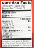 Hormel Herb Ox Beef Bouillon Sodium Free 50 Packets