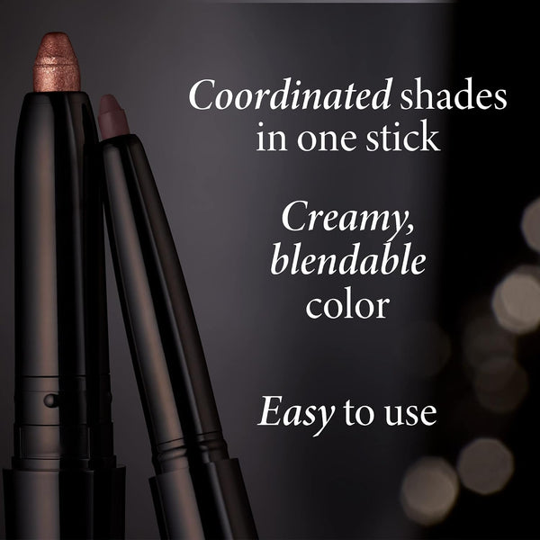 LAURA GELLER NEW YORK Swipe-N-Line Dual-Ended Eyeshadow + Eyeliner - Warm (Bronze/Copper) - Cream Eyeshadow & Smooth Glide Eyeliner - Waterproof &