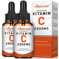 Liposomal Vitamin C 2000Mg Liquid for Adults, High Absorption VIT C, Maximize Vitamin C, for Immune System & Antioxidant, 60ML (2 Bottles)