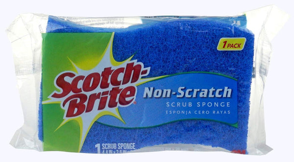 Scotch -Brite Non Scratch Scrub Sponges - 21 Pack - Individually Wrapped