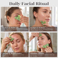 BAIMEI IcyMe Gua Sha Facial Tools Face Massager for Skin Care, Relaxation and Reduce Wrinkles Puffiness Skin Care Tools, Self Care Gift for Men