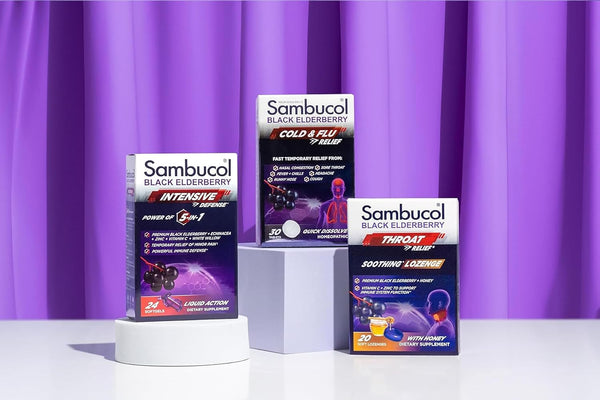 Sambucol Cold and Flu Relief Tablets - Quick-Dissolving - 30 Count 30 Count (Pack of 1)