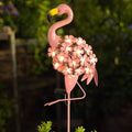 Homeimpro Garden Solar Lights Flamingo Yard Decor Gifts for Women Outdoor Decorations Stake Lights, Waterproof Warm White 27 LED for Lawn,Patio,