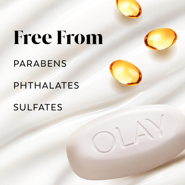 Olay Beauty Bar, Ultra Moisture,10X More Moisturizers, Nourishing Conditioners, Smooth & Gentle on Skin, Vitamin B3 Complex, for All Skin Types,