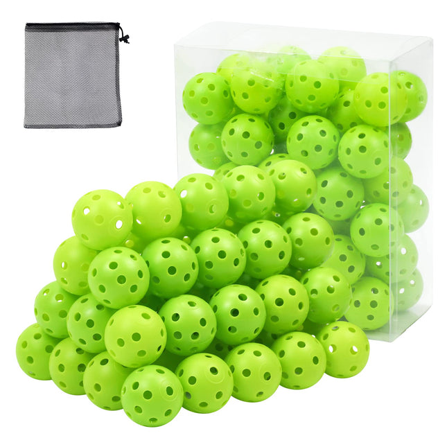 Plastic Golf Balls Practice Limited Flight Golf Training Ball Hollow Swing Pract