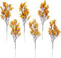 Stockroom plus 6 Pack Silk Artificial Baby'S Breath Flowers with Stem, Babies Breath Faux Flower Bouquet, Fake Floral Arrangement for Table