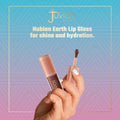 Juvia's Place Nubian Earth Lip Reflect Lip Gloss Meroe - Non-sticky Lip Makeup, Hydrating, Tinted Lip Gloss, Shine & Glow Lip Makeup, Beauty &