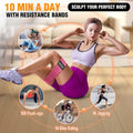 Fabric Resistance Bands for Working Out - Exercise Bands for Women and Men, Booty Bands for Legs and Butt, Yoga, Pilates, Rehab, Fitness and Home
