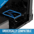 SABRENT M.2 SATA SSD to 2.5 Inch SATA III Aluminum Enclosure Adapter (EC-M2SA) [Not NVMe] M.2 to SATA