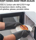 Vgo... 1 Pair Household Cleaning Gloves Infused with Rresh Rich Aromas, Lined Dishwashing Gloves,Long Sleeves Kitchen Gloves, Bathroom Cleaning,