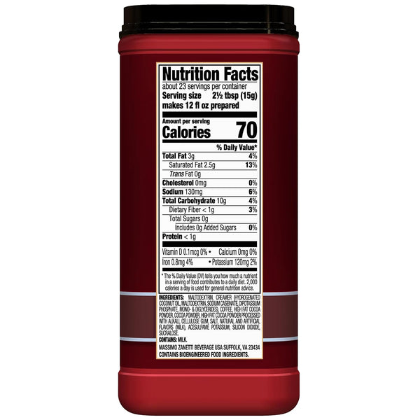 Hills Bros. Cappuccino Mix – Rich, Frothy Coffeehouse-Tasting Instant Drink Mix – Quick and Easy Preparation – Perfect for Hot & Iced Drinks &
