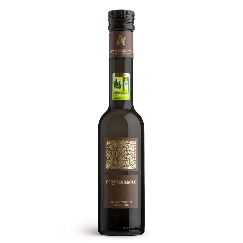 DESERTMIRACLE Cold Pressed Polyphenol Rich Moroccan Olive Oil, Organic Extra Virgin Olive Oil with High Polyphenols, First Cold Pressed EVOO from