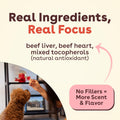Pupford Freeze Dried Training Treats for Dogs & Puppies (Beef Liver, 4 oz) Beef 4 Ounce (Pack of 1)