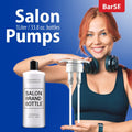 Bar5F Pumps for Shampoo and Conditioner Bottles, Salon-Brand Liters, 2 Pack | Professional-standard durability for salon-brand 1 L/33.8 oz