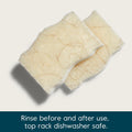 Grove Co. Coconut Scrubber Sponges, 6 Count, Dual Sided, Non-Scratch | 100% Plant-Based Cellulose; Super Absorbent; Removes Tough Messes; Easy to