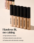 THESAEM Cover Perfection Tip Concealer, Liquid Multi-Use Concealer, Full Coverage Makeup for Acne Dark Spots Dark Circles Hyperpigmentation and