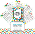 Allura & Arcia 52 Mindfulness Cards - Stress Less, Mindful Meditation, Gratitude, Kindness, Self Care & Relaxation 4 x 5 x 0.75 inches