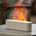 Essential Oil Diffuser, Fireplace Fire Flame Aromatherapy Diffuser, 150Ml Ultrasonic Cool Mist Humidifier, Scent Aroma Diffuser with 7 Colors