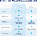 EverSmile AlignerFresh Original Clean Foam – Cleaner Compatible w/Invisalign and All Clear Aligners & Retainers – Eliminates Bacteria, Whitens