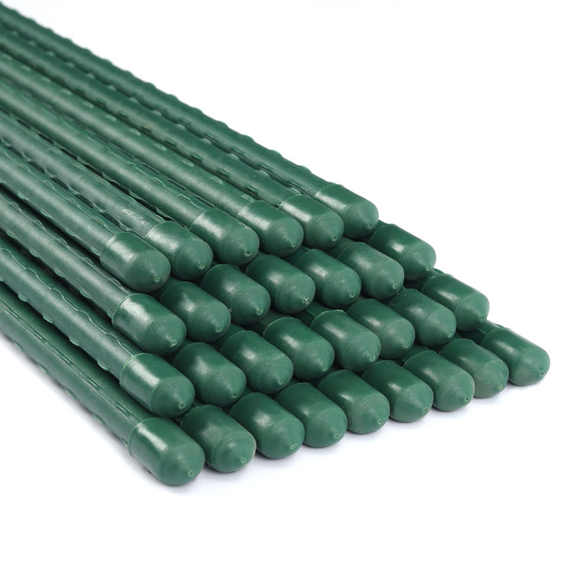 Garden Stakes 48 Inches Steel Plant Stakes Tomato Stakes 4ft Pack of 25