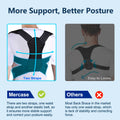 Mercase Posture Corrector for Men & Women, Adjustable Back Brace for Upper Back & Shoulder Support, Pain Relief & Better Posture, Extra Large