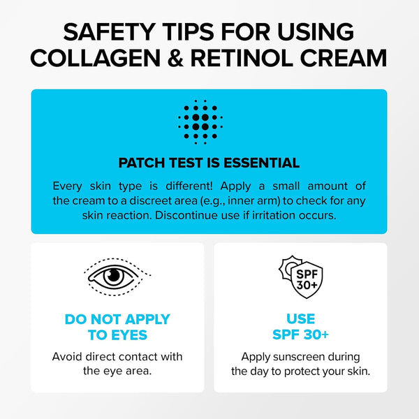 Simplyvital Collagen, Retinol & Hyaluronic Acid Cream - Anti-Aging Face Moisturizer for Face, Firming Skin Care Neck & DÃ©colletÃ© - Made in USA,